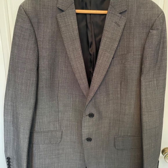 John Varvatos gray size 52 blazer - Picture 3 of 8